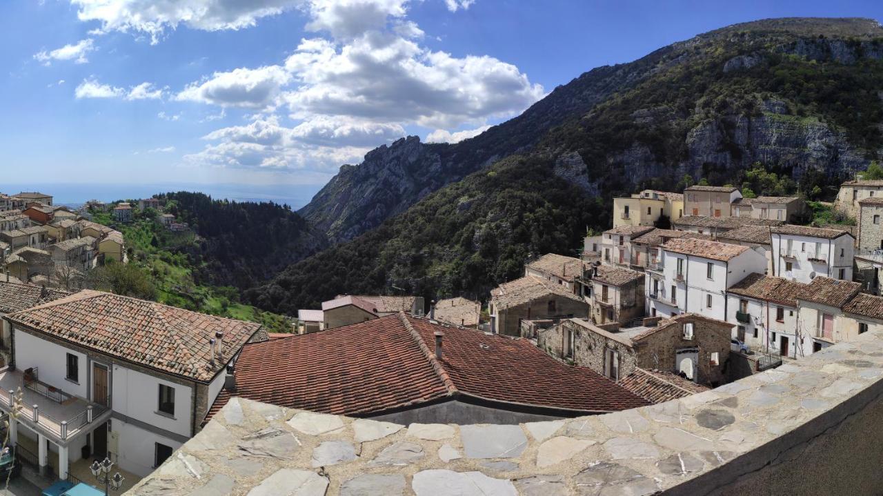 مبيت وإفطار Cerchiara di Calabria Antica Dimora Palazzo Rovitti المظهر الخارجي الصورة